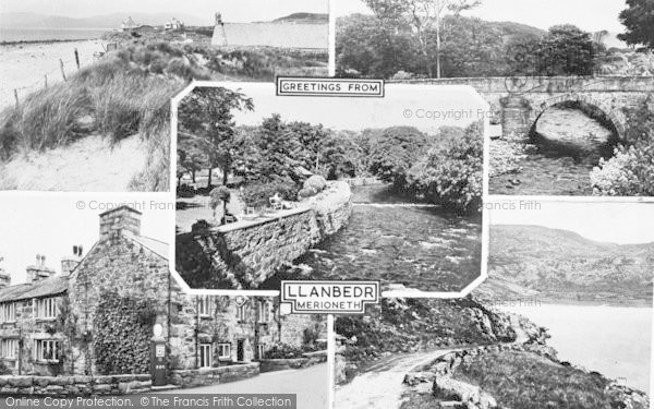 Photo of Llanbedr, Composite c.1955