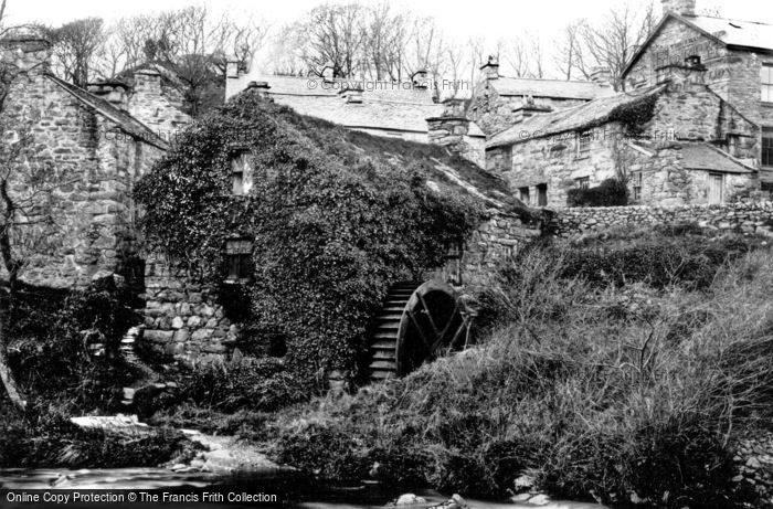 Photo of Llanbedr, Old Gwynfryn Mill 1889