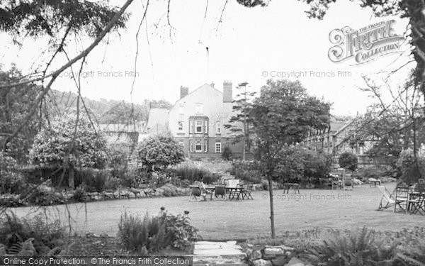 Photo of Llanbedr, Plasnewydd And Victoria Hotel Tea Gardens c.1955