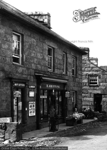 Photo of Llanbedr, Post Office 1898