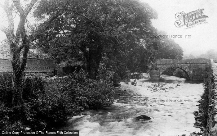 Photo of Llanbedr, River Artro And Bridge 1892