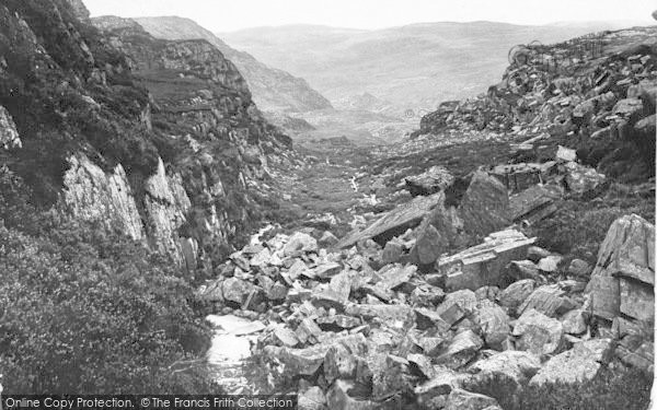 Photo of Llanbedr, Roman Steps, Ardudwy Pass c.1880