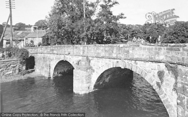 Photo of Llanbedr, The Bridge And Craig Fawr c.1955