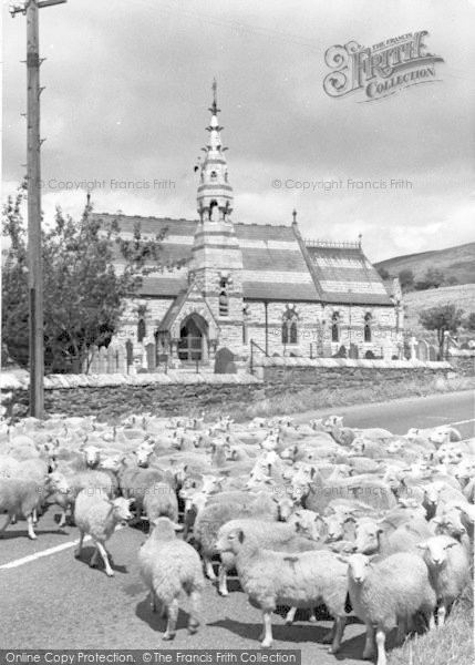 Photo of Llanbedr, The Church c.1955