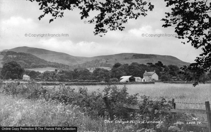 Photo of Llanbedr, The Clwyd Hills c.1955
