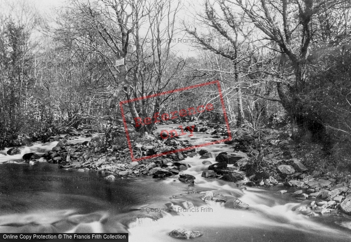 Photo of Llanbedr, The River Artro 1889
