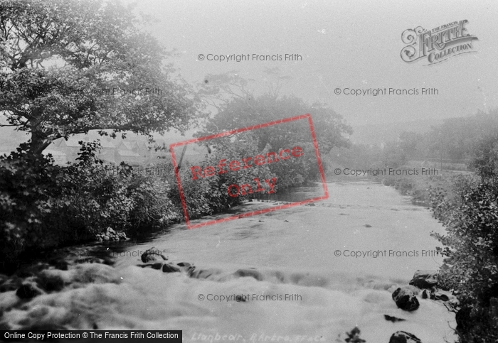 Photo of Llanbedr, The River Artro And Bridge 1892