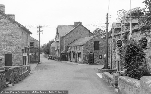 Photo of Llanbedr, The Square c.1955