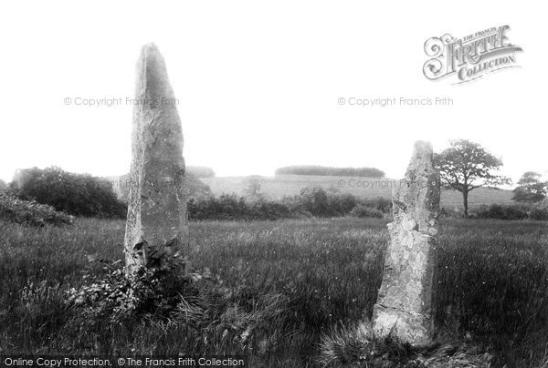 Photo of Llanbedr, Two Long Stones 1892
