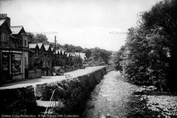 Photo of Llanbedr, View From The Bridge 1935