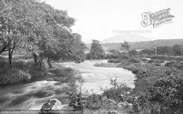 Photo of Llanbedr, View On River 1898