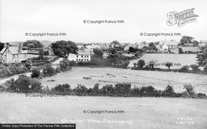 Photo of Llanbedrog, General View c.1955