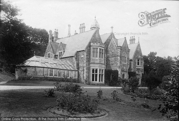 Photo of Llanbedrog, Glyn Y Weddw Mansion 1897