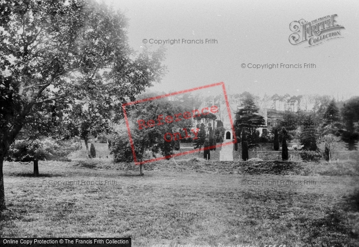 Photo of Llanbedrog, Glyn Y Weddw Mansion And Grounds 1897