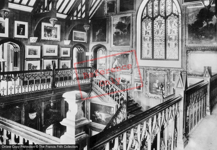 Photo of Llanbedrog, Glyn Y Weddw, On The Balcony 1897