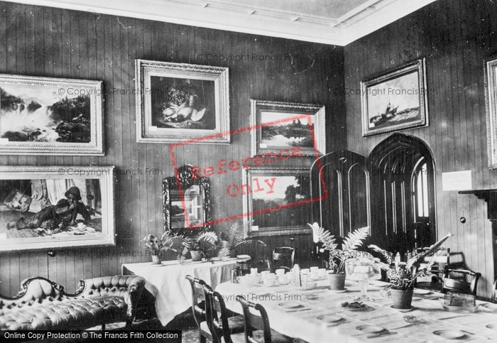 Photo of Llanbedrog, Glyn Y Weddw, The Dining Room 1897