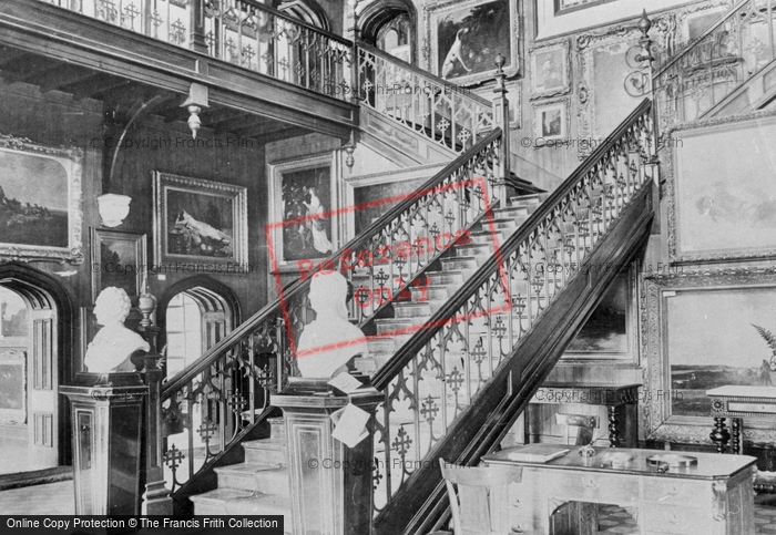 Photo of Llanbedrog, Glyn Y Weddw, The Entrance Hall 1897