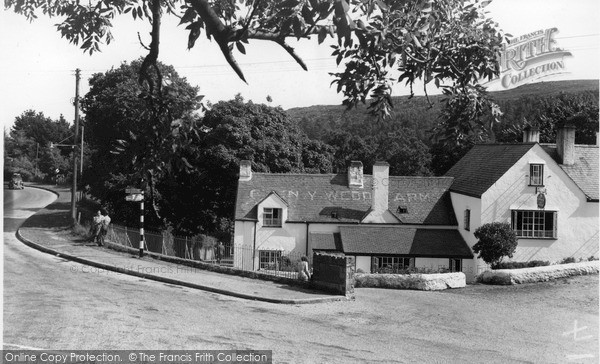 Photo of Llanbedrog, Glynyweddw Arms Hotel c.1955