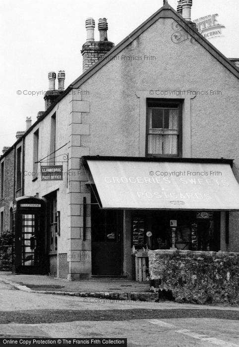 Photo of Llanbedrog, Post Office c.1955