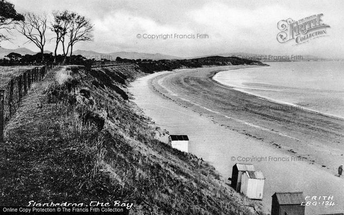 Photo of Llanbedrog, The Bay c.1955