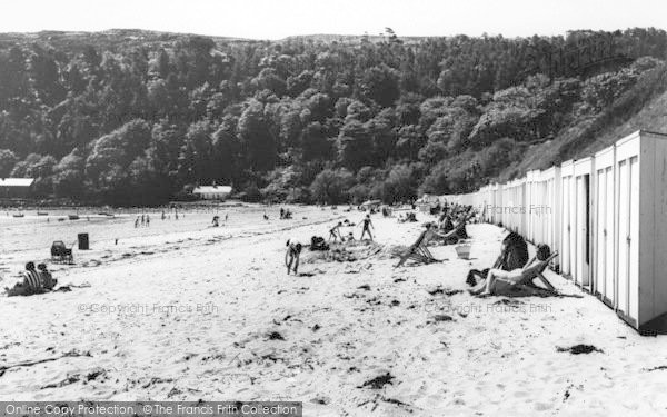 Photo of Llanbedrog, The Beach c.1965