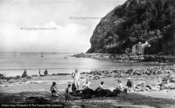 Photo of Llanbedrog, The Headland c.1936