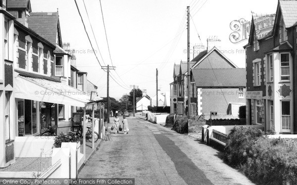 Photo of Llanbedrog, Village c1960