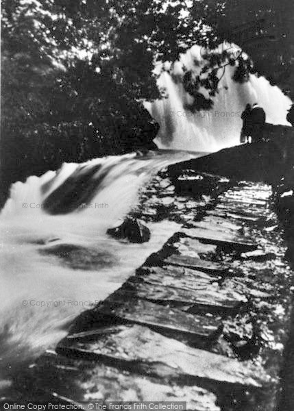 Photo of Llanberis, Below The Falls c.1935