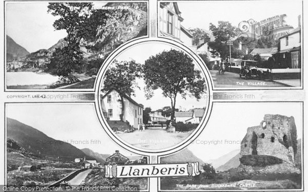 Photo of Llanberis, Composite c.1935