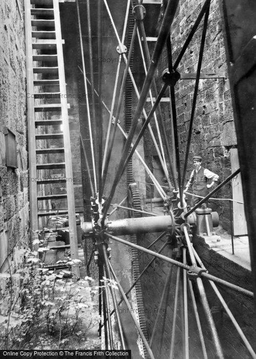 Photo of Llanberis, Dinorwic Slate Quarry Water Wheel 1895