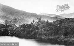 Dolbadarn Castle And The Lake c.1935, Llanberis