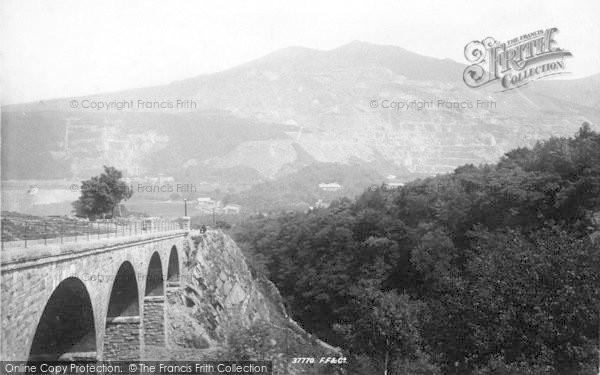 Photo of Llanberis, First Viaduct 1896