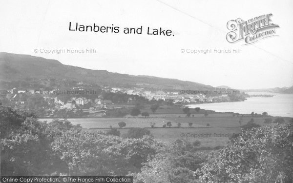 Photo of Llanberis, From Dolbadarn c.1935