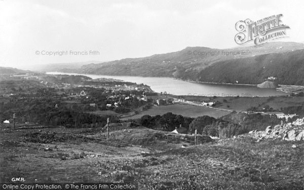 Photo of Llanberis, From Snowdon Pass c.1939