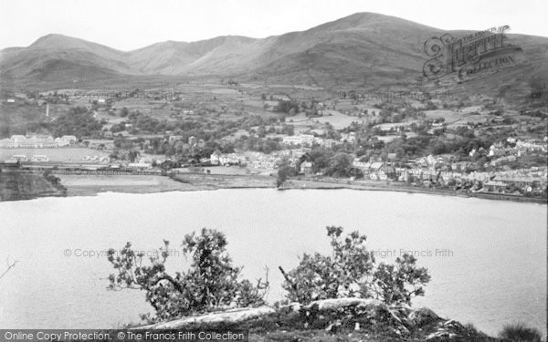 Photo of Llanberis, General View c.1955