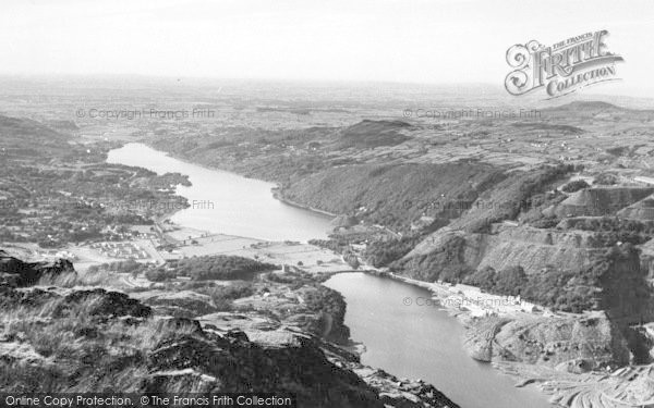 Photo of Llanberis, General View c.1960
