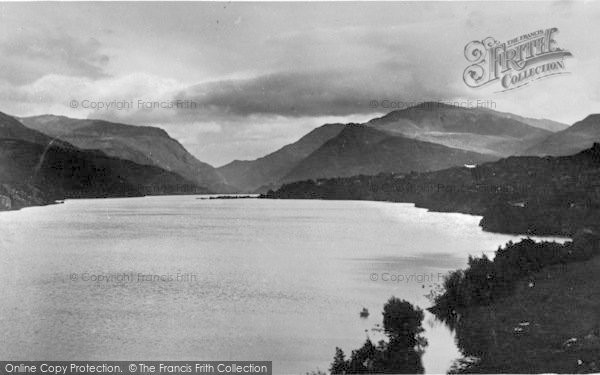 Photo of Llanberis, Llyn Padarn And The Pass c.1935