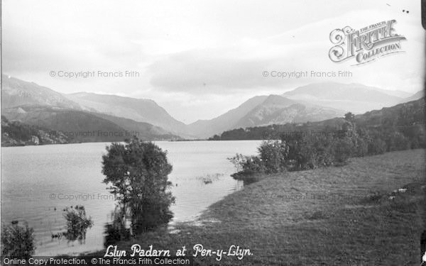 Photo of Llanberis, Llyn Padarn At Pen Y Llyn c.1935