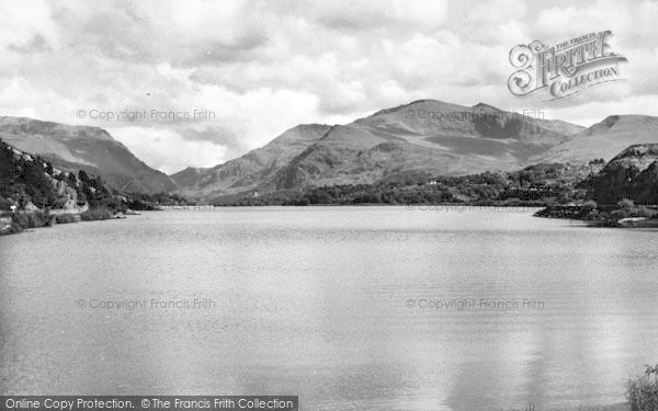 Photo of Llanberis, Llyn Padarn c.1960