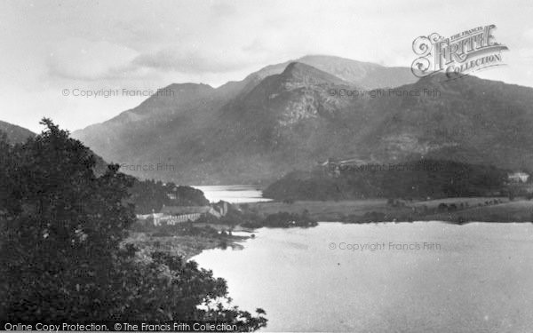 Photo of Llanberis, Llyn Peris From Pont Y Bala c.1935