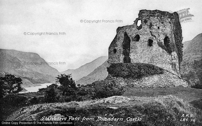 Photo of Llanberis, Pass From Dolbadarn Castle c.1935