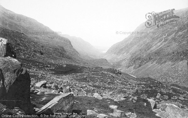 Photo of Llanberis, Pass From Pen Y Pass 1896