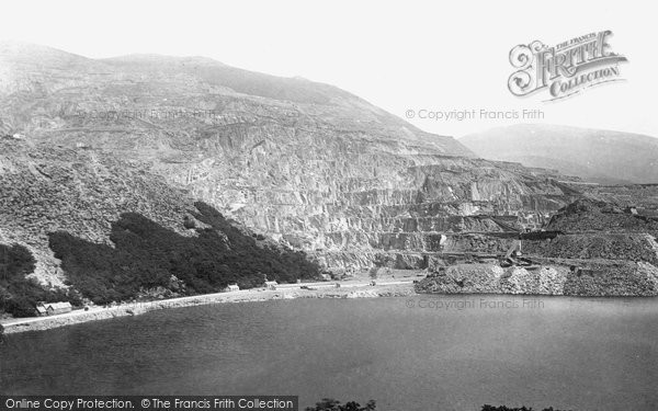 Photo of Llanberis, Pass, The Quarries 1892