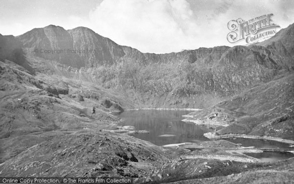 Photo of Llanberis, Snowdonia, Lliwedd, Snowdon And Llyn Llydaw c.1955