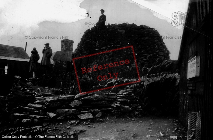 Photo of Llanberis, The Cairn Summit Of Snowdon c.1935