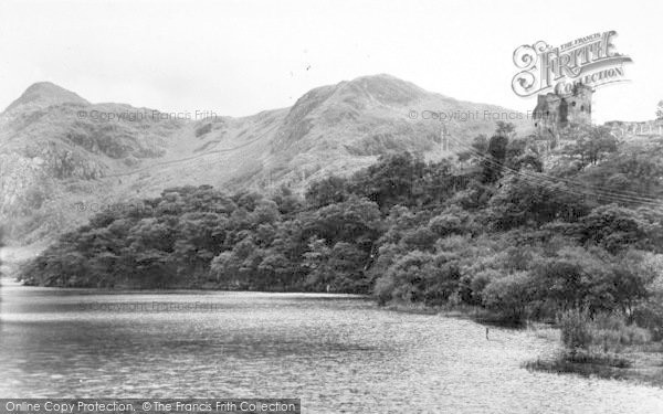 Photo of Llanberis, The Maiden Of Snowdon And Dolbadarn Castle c.1955