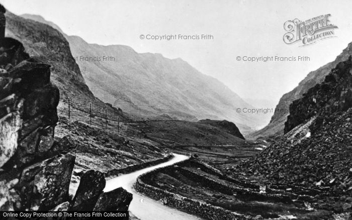 Photo of Llanberis, The Pass c.1913
