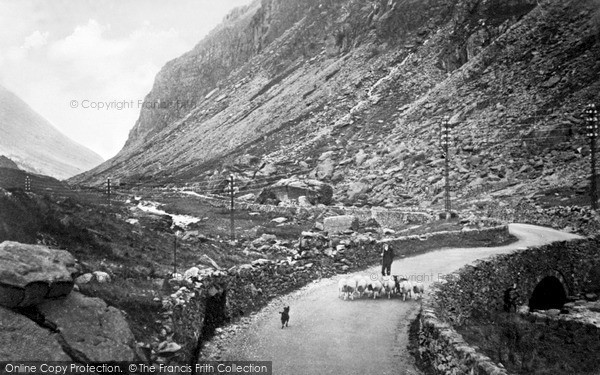 Photo of Llanberis, The Pass Of Llanberis c.1931