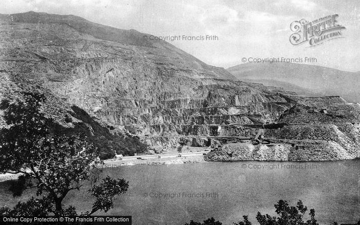 Photo of Llanberis, The Quarries c.1892