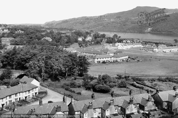 Photo of Llanberis, the Village c1955